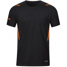 JAKO Sport T-shirt Challenge - Polyester-Stretch-Jersey black/orange Boys